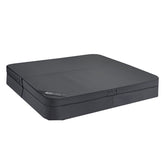 Cover for Capri V1 - 2000 x 1700mm, Radius 200mm - Black Fabric with PS Logo - luxury